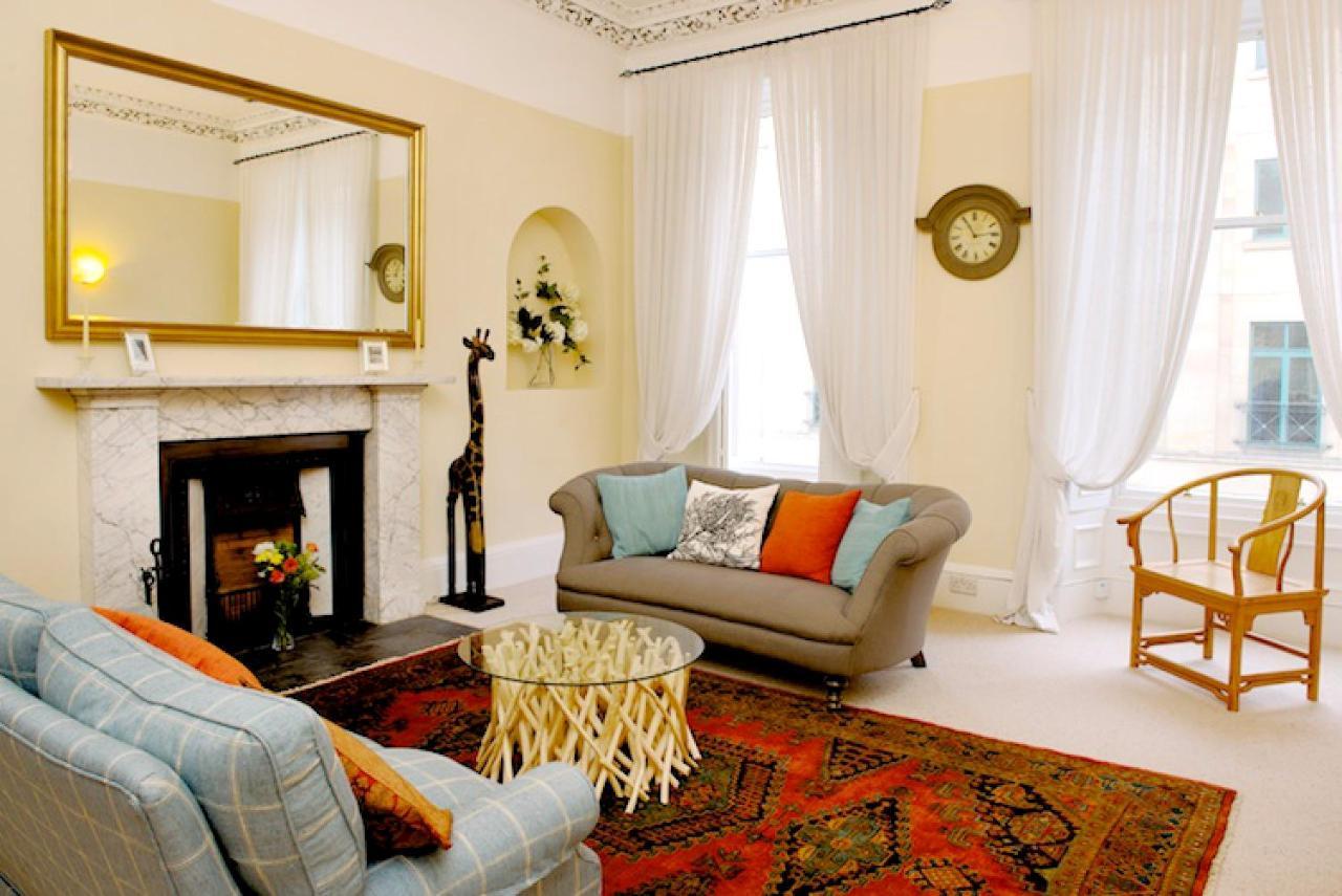 Stylish Central Edinburgh Apartment ภายนอก รูปภาพ